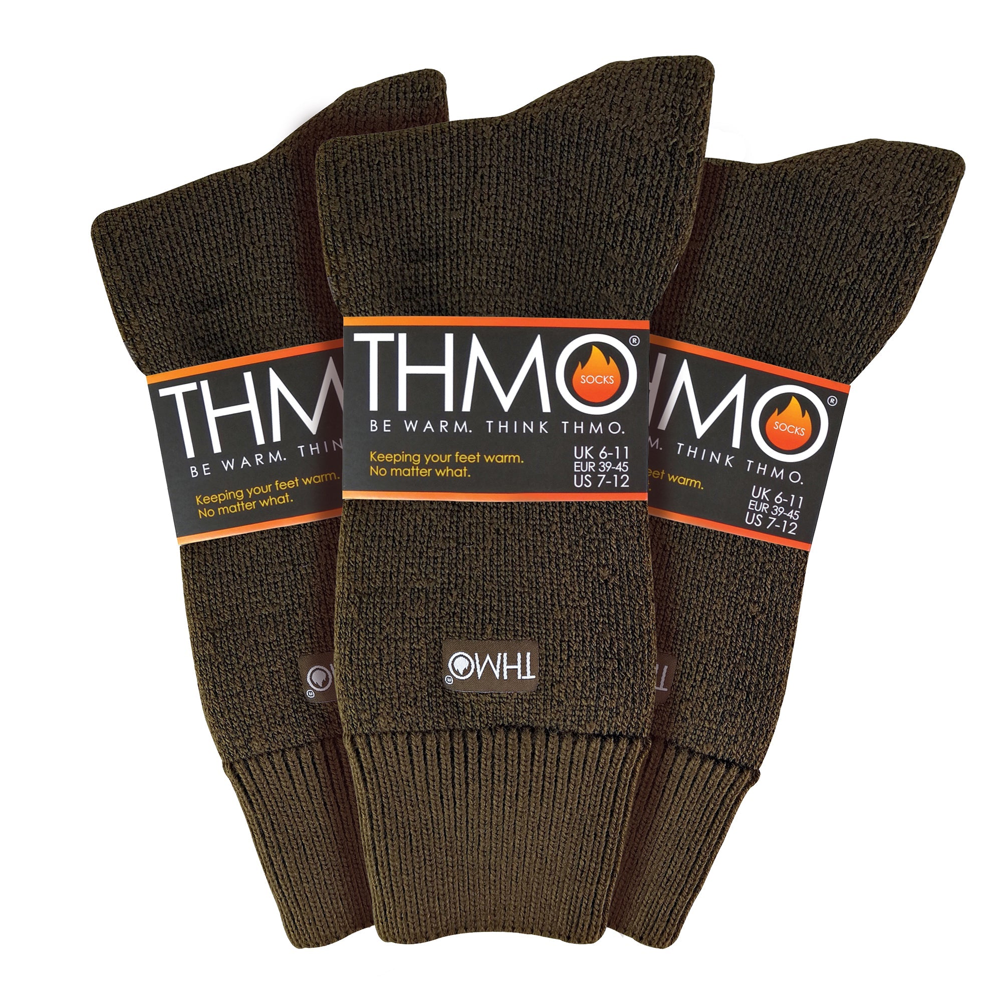 Sock Snob Mens Thick Winter Thermal Socks with Comfort Top (Multipack Options)