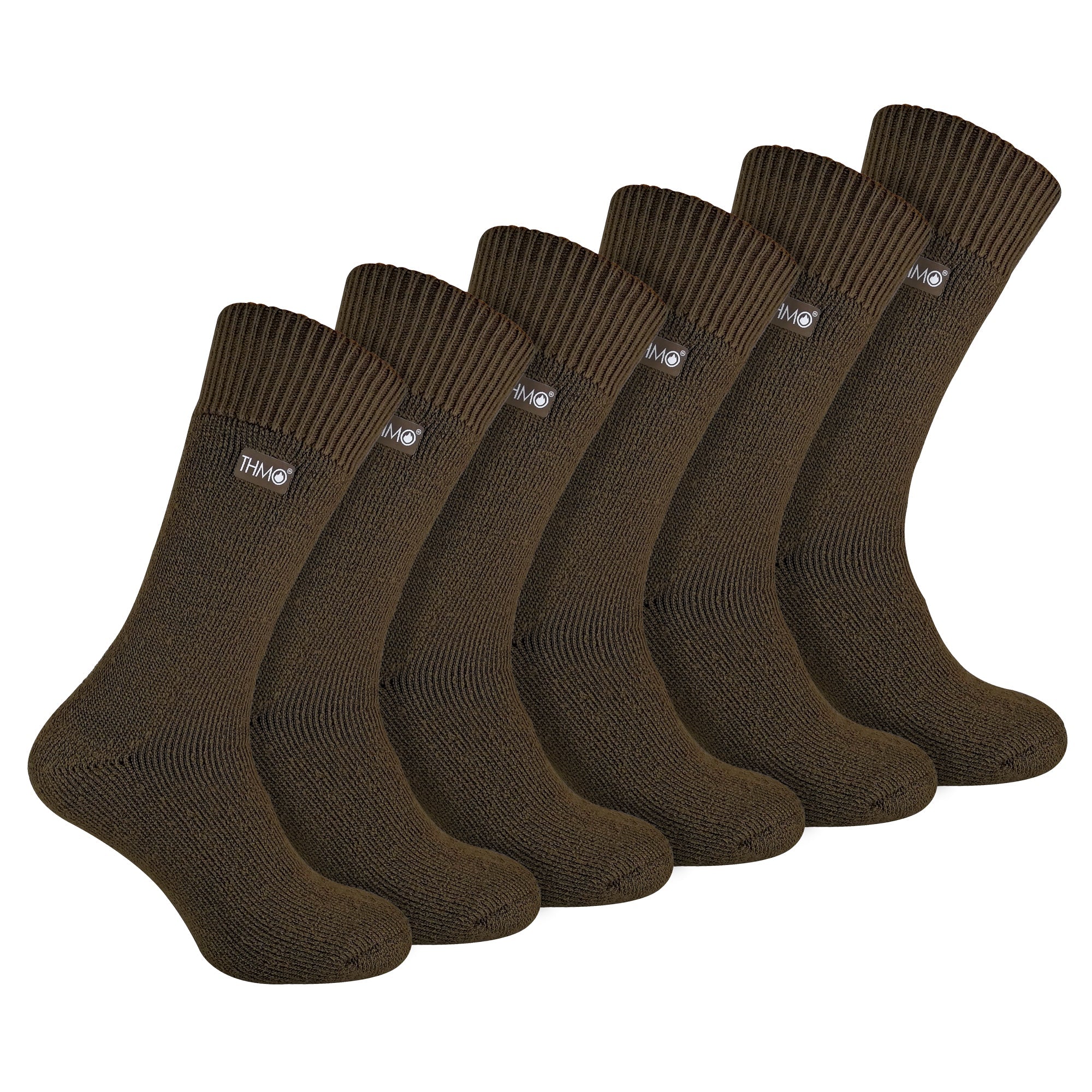Sock Snob Mens Thick Winter Thermal Socks with Comfort Top (Multipack Options)