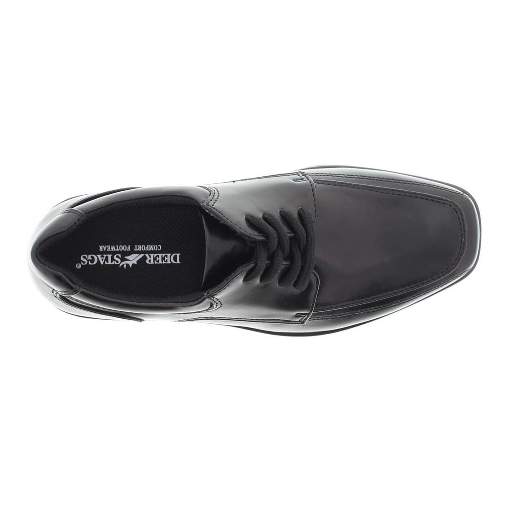 EVA Lace Up Black Dress Shoes