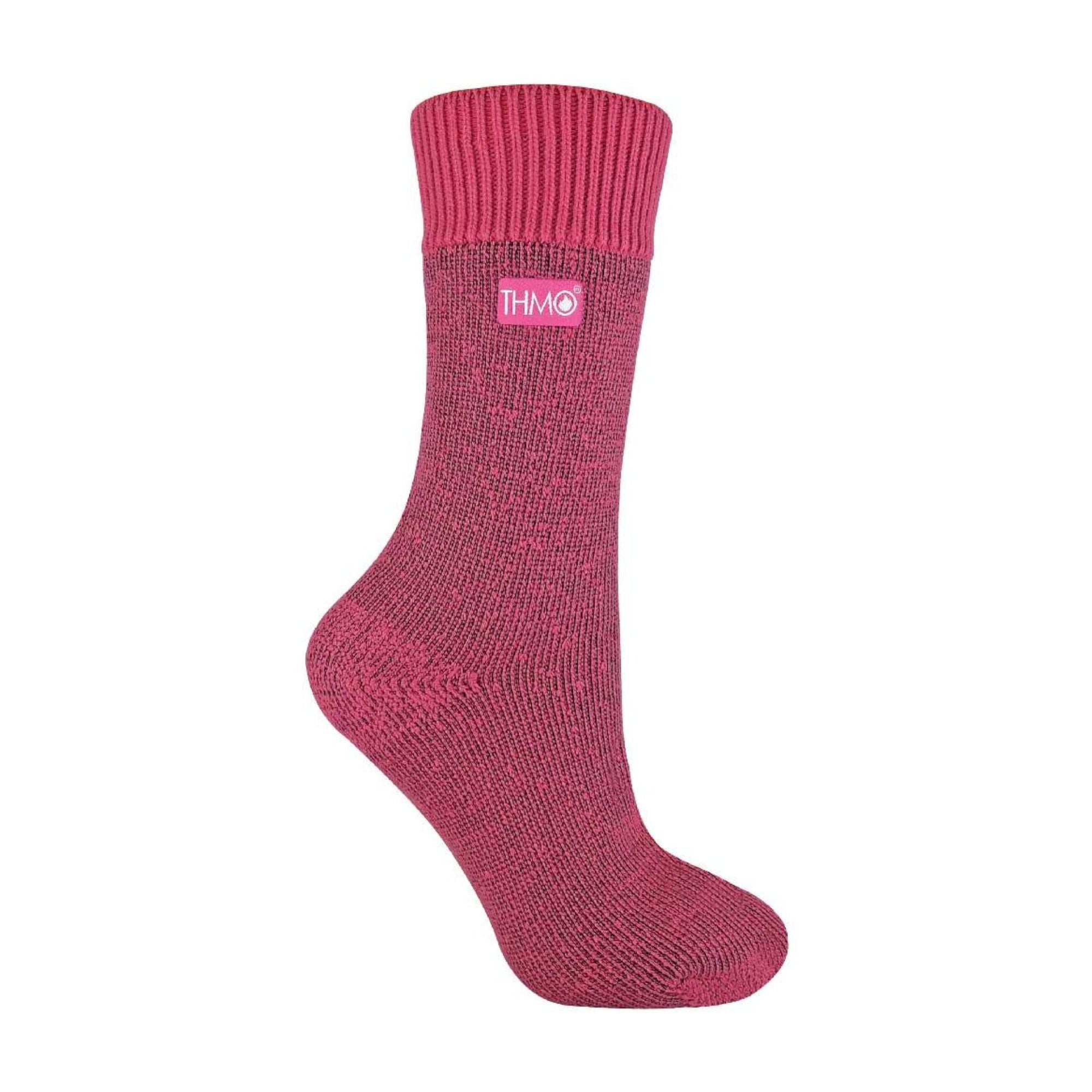 Sock Snob Womens Thick Winter Thermal Socks with Seamless Toe (Multipack Options)
