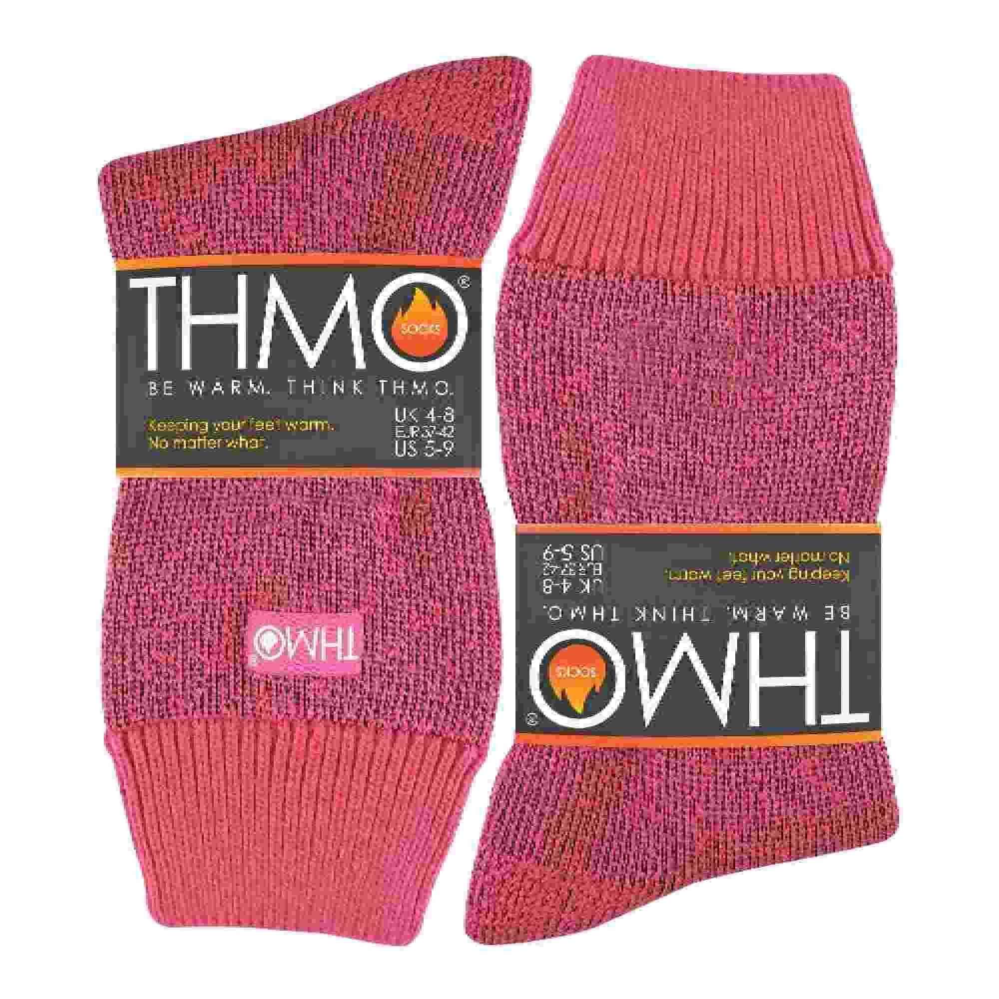 Sock Snob Womens Thick Winter Thermal Socks with Seamless Toe (Multipack Options)