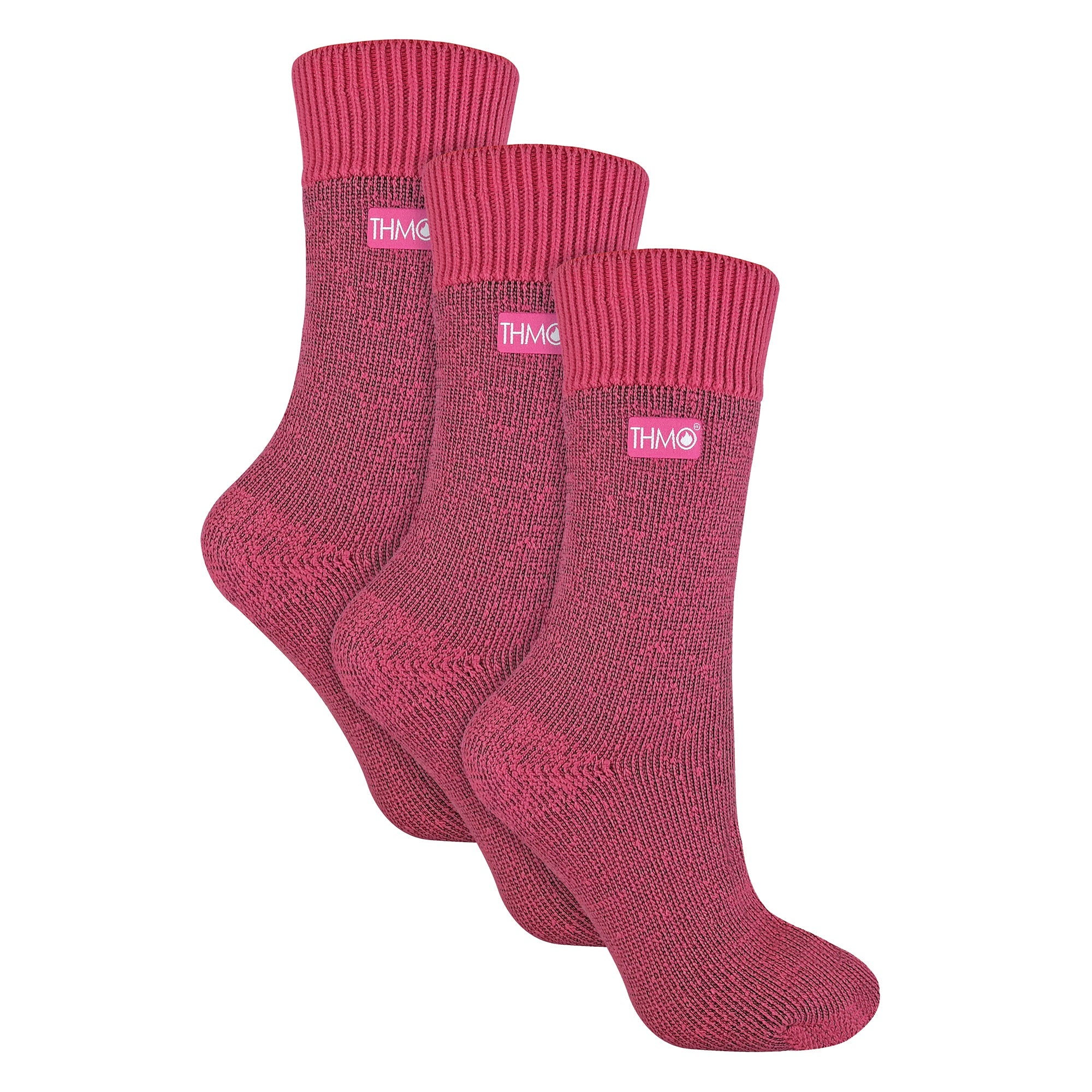 Sock Snob Womens Thick Winter Thermal Socks with Seamless Toe (Multipack Options)