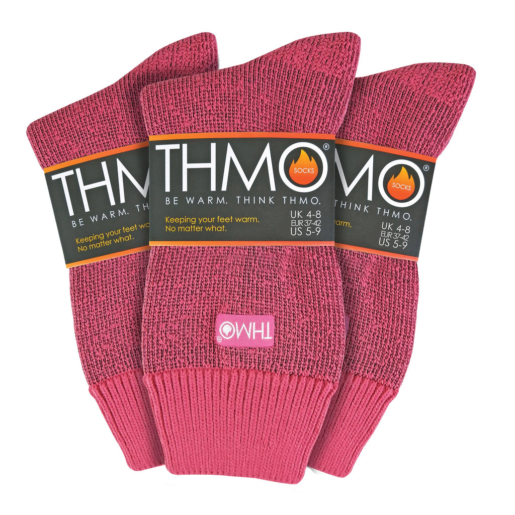 Sock Snob Womens Thick Winter Thermal Socks with Seamless Toe (Multipack Options)