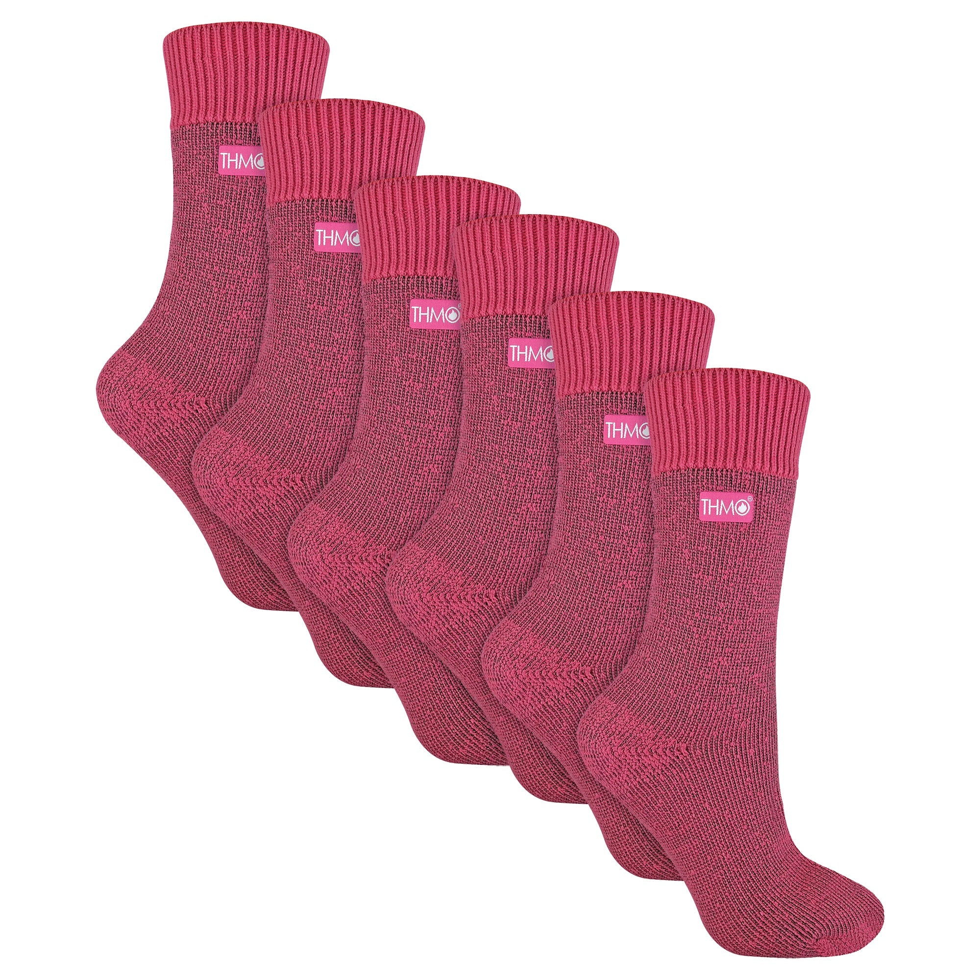 Sock Snob Womens Thick Winter Thermal Socks with Seamless Toe (Multipack Options)