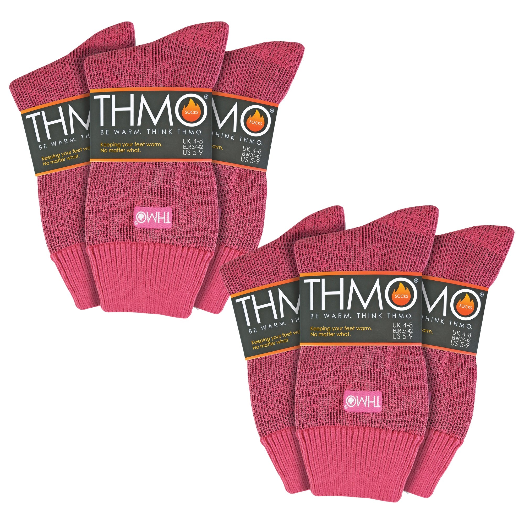 Sock Snob Womens Thick Winter Thermal Socks with Seamless Toe (Multipack Options)