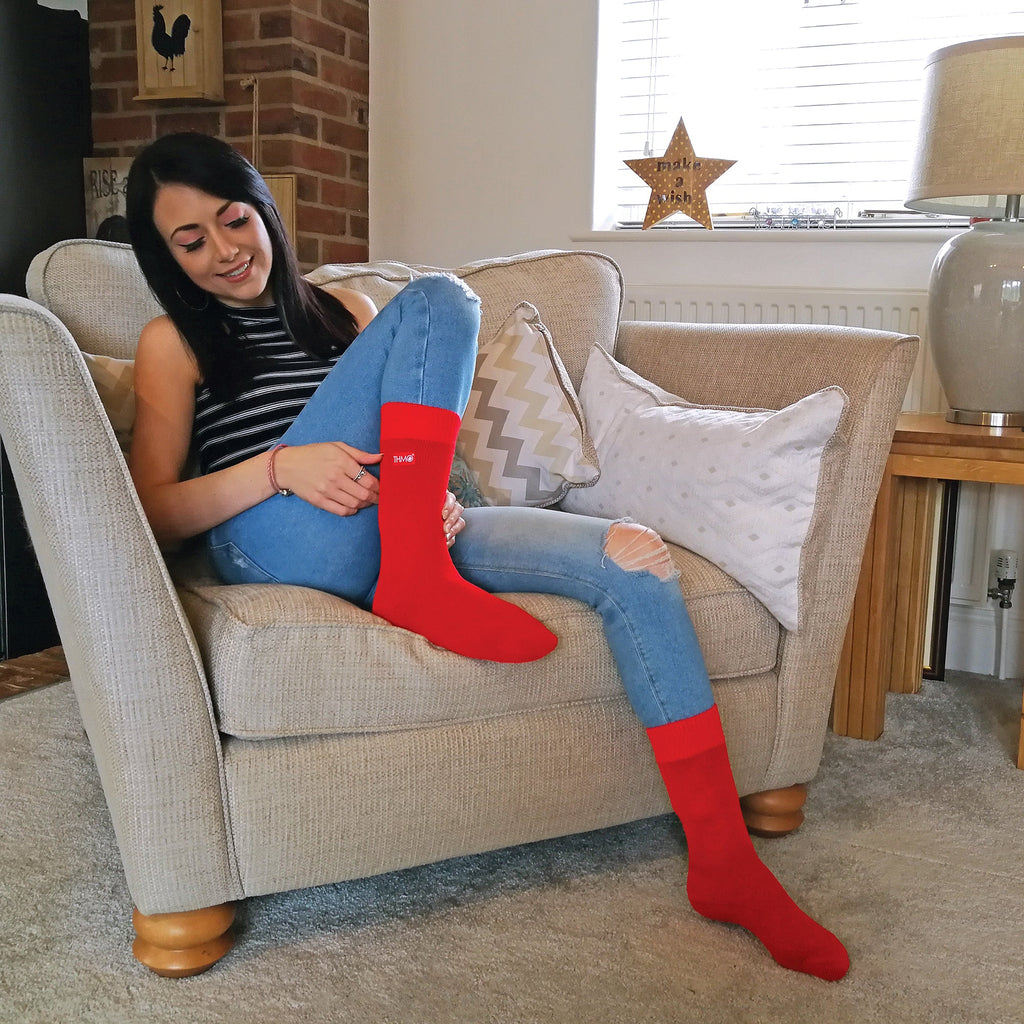 Sock Snob Womens Thick Winter Thermal Socks with Seamless Toe (Multipack Options)