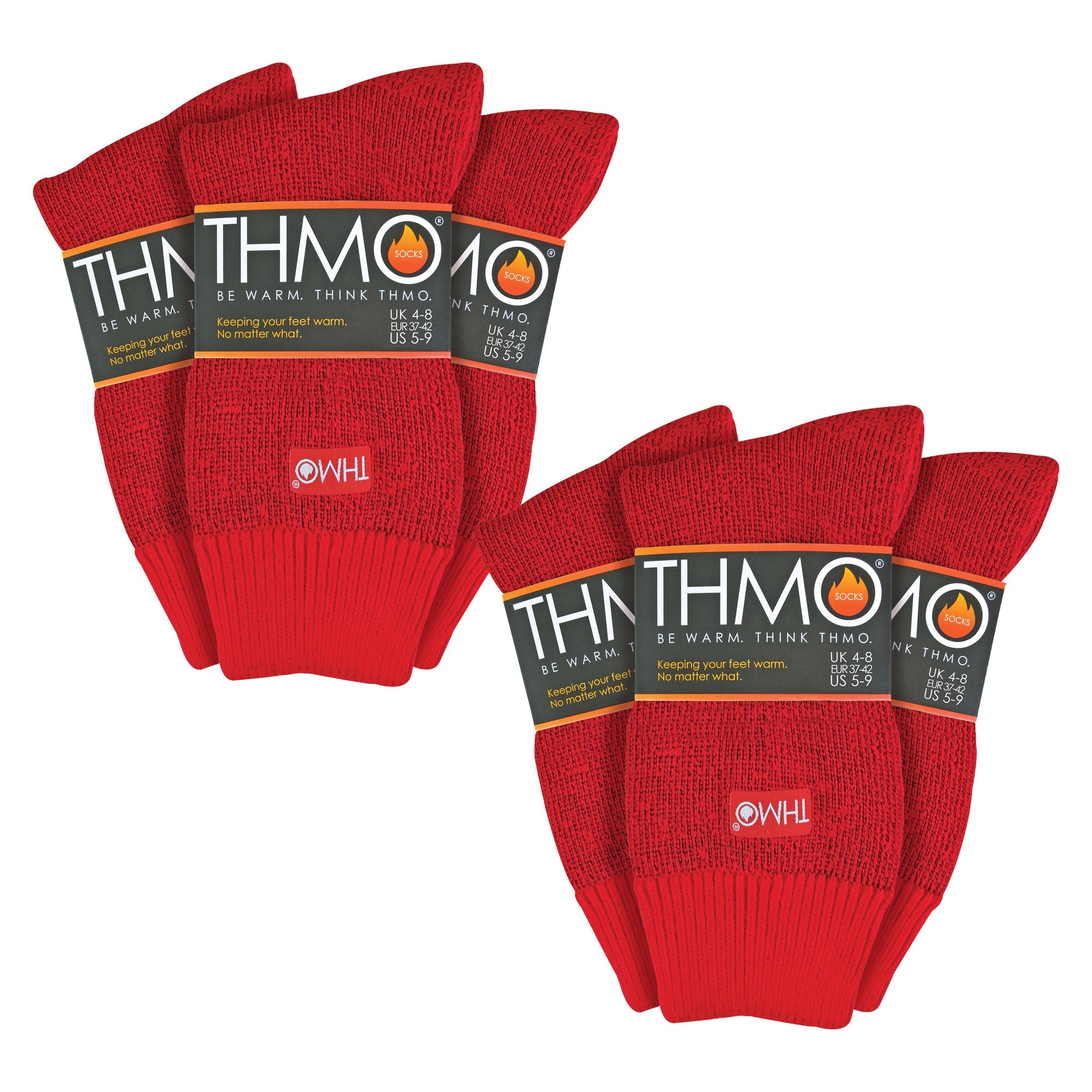 Sock Snob Womens Thick Winter Thermal Socks with Seamless Toe (Multipack Options)