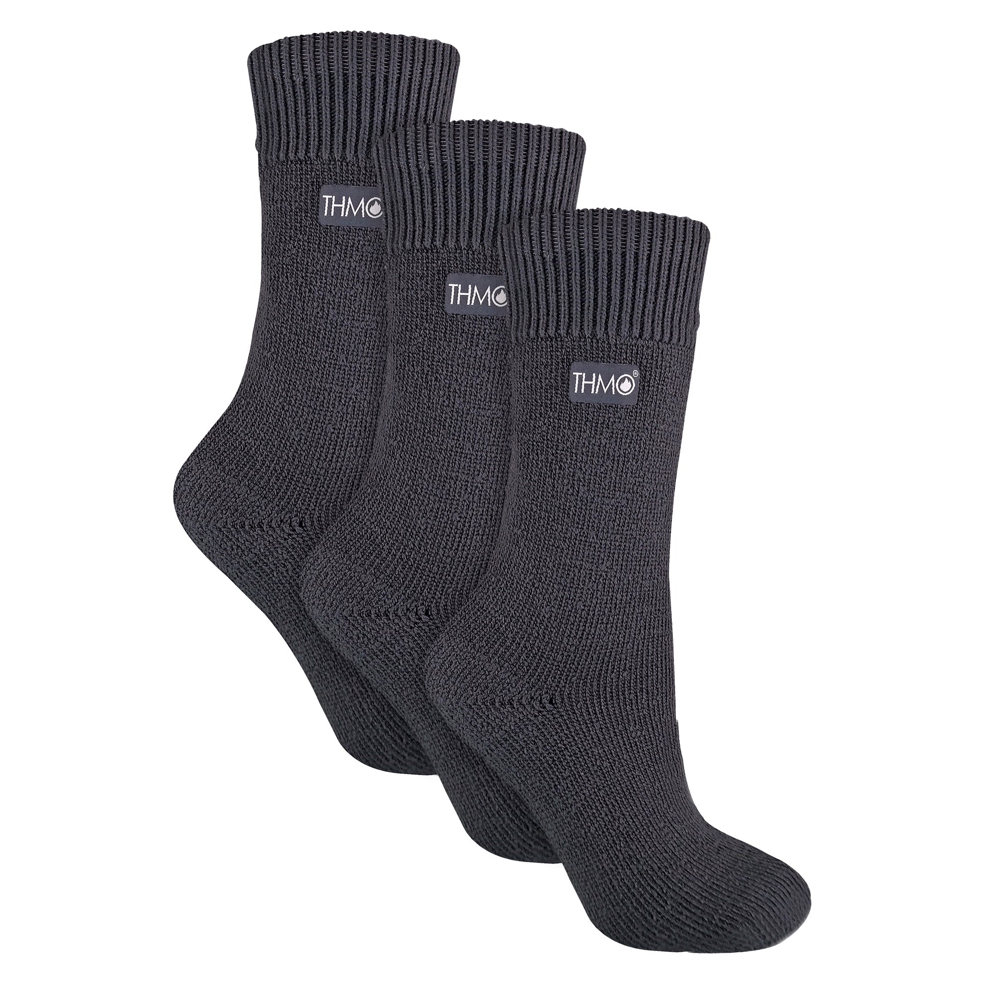 Sock Snob Womens Thick Winter Thermal Socks with Seamless Toe (Multipack Options)