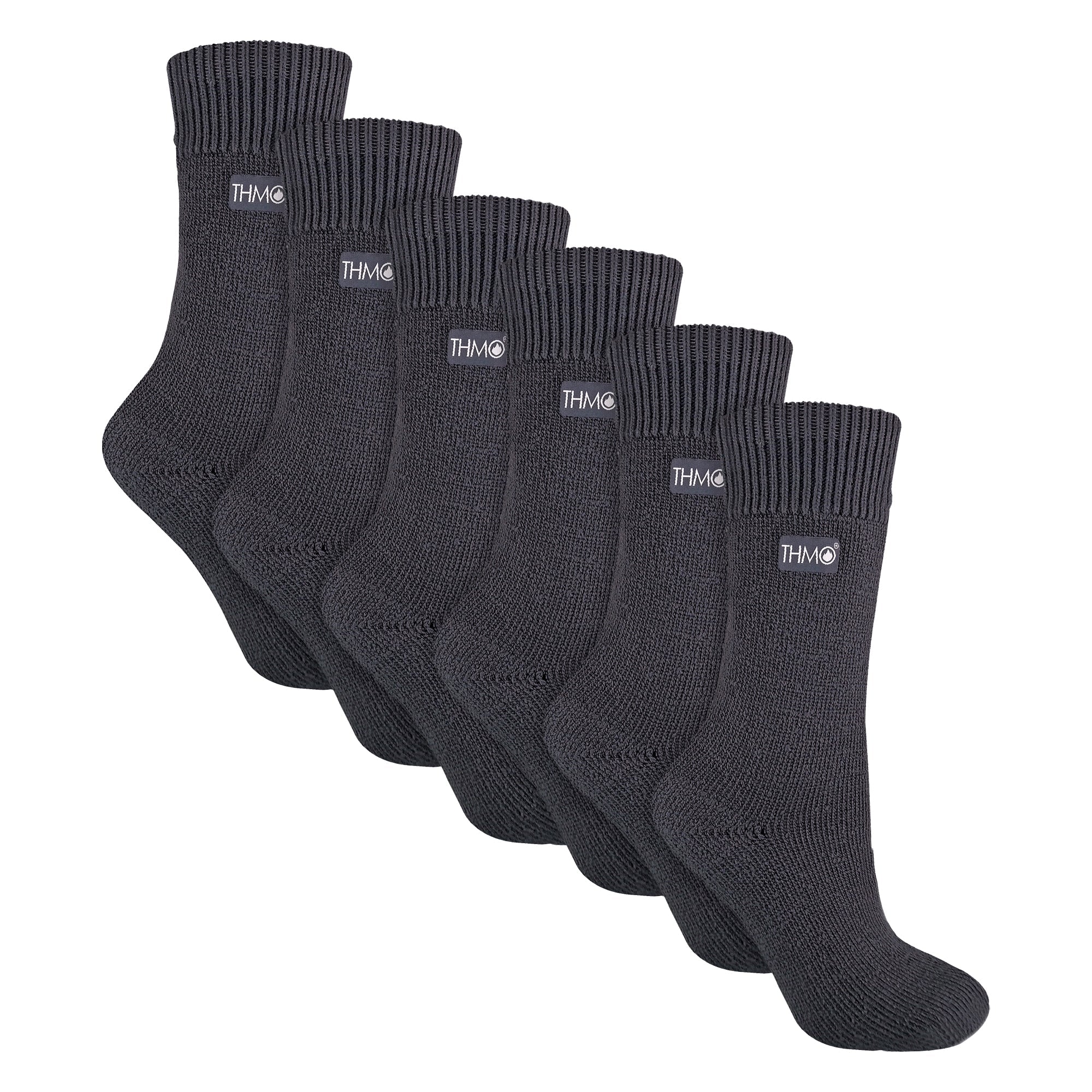 Sock Snob Womens Thick Winter Thermal Socks with Seamless Toe (Multipack Options)