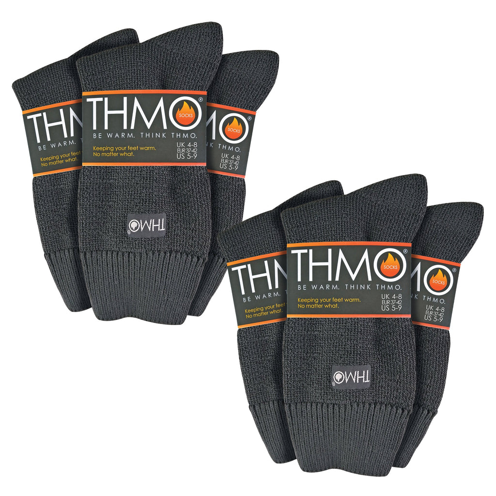 Sock Snob Womens Thick Winter Thermal Socks with Seamless Toe (Multipack Options)