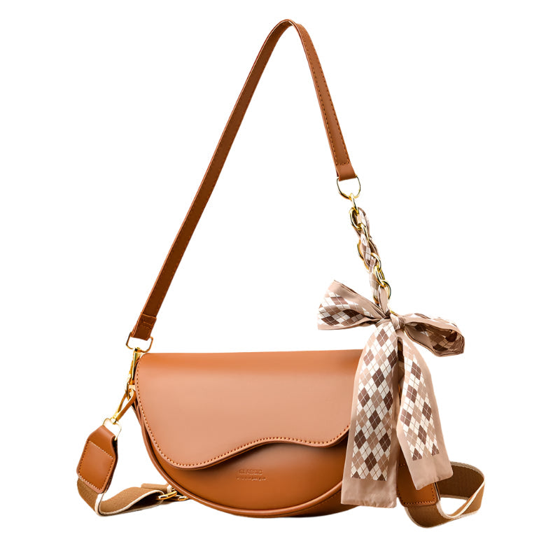 Light Luxury Underarm Saddle Bag