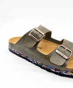 Nuoceans Nori Khaki Vegan Sandals