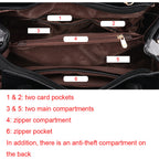 Womens Floral Pattern Spliced Colour Shoulder Bag