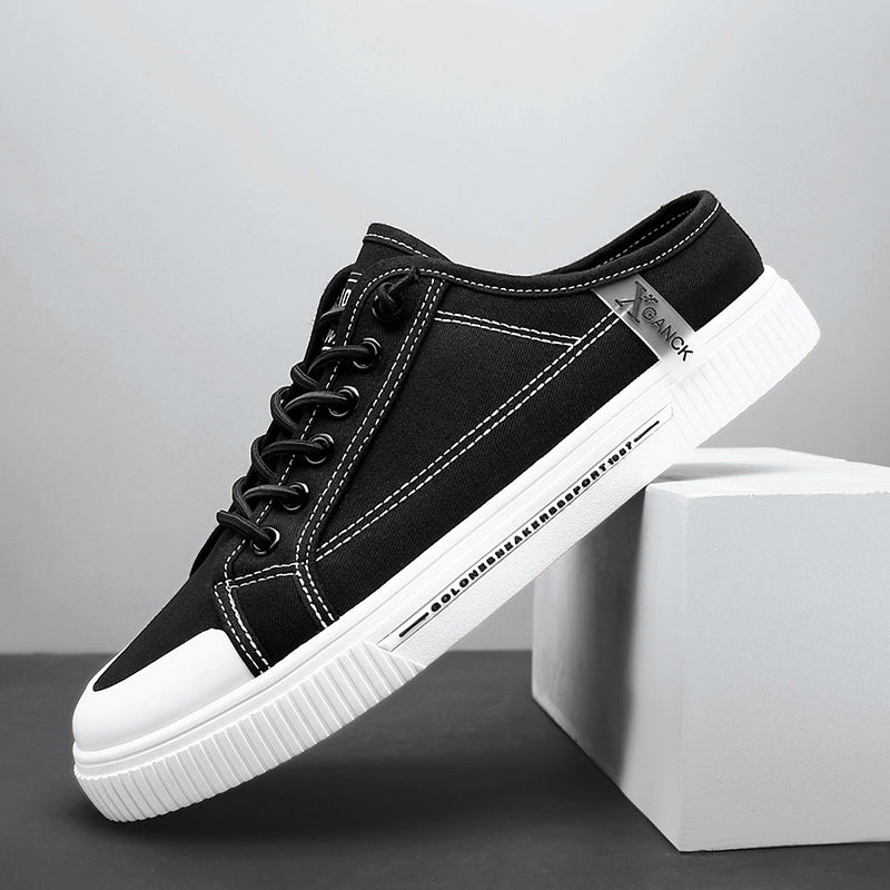 Mens Breathable Mesh Non Slip Low Top Round Toe Trainers