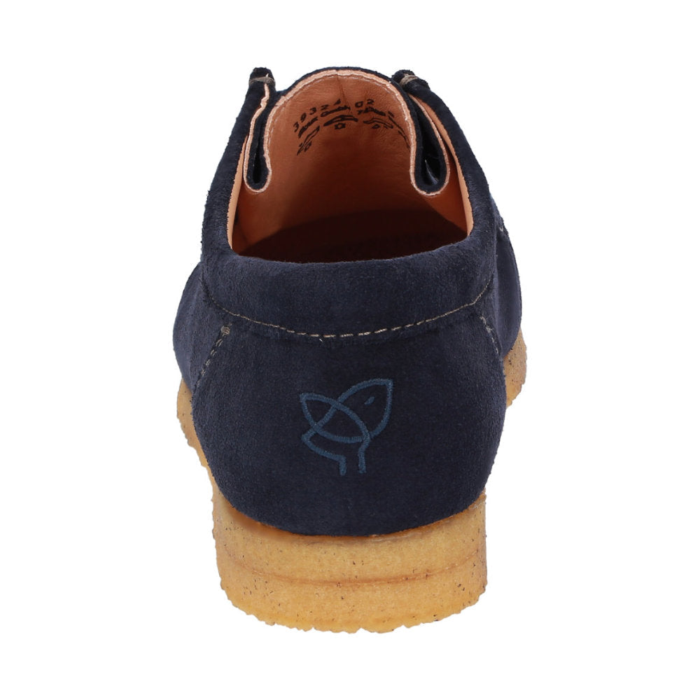 Sioux Tils Grashopper 001 Navy Suede Moccasins