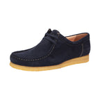Sioux Tils Grashopper 001 Navy Suede Moccasins