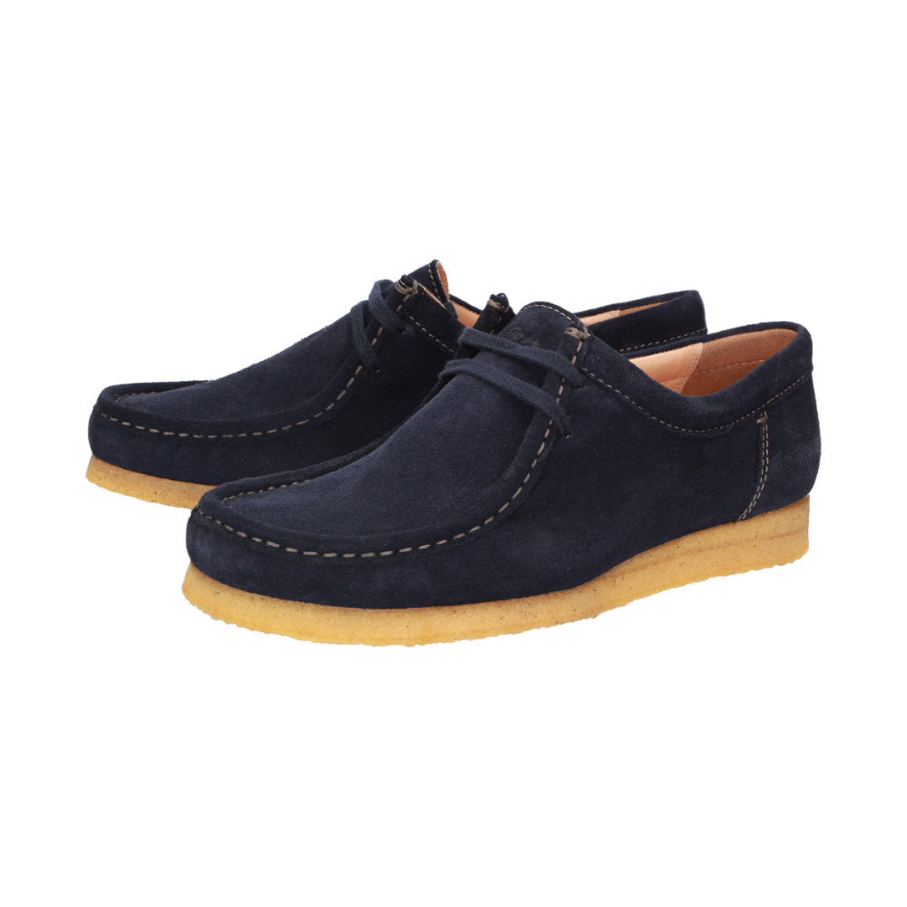 Sioux Tils Grashopper 001 Navy Suede Moccasins