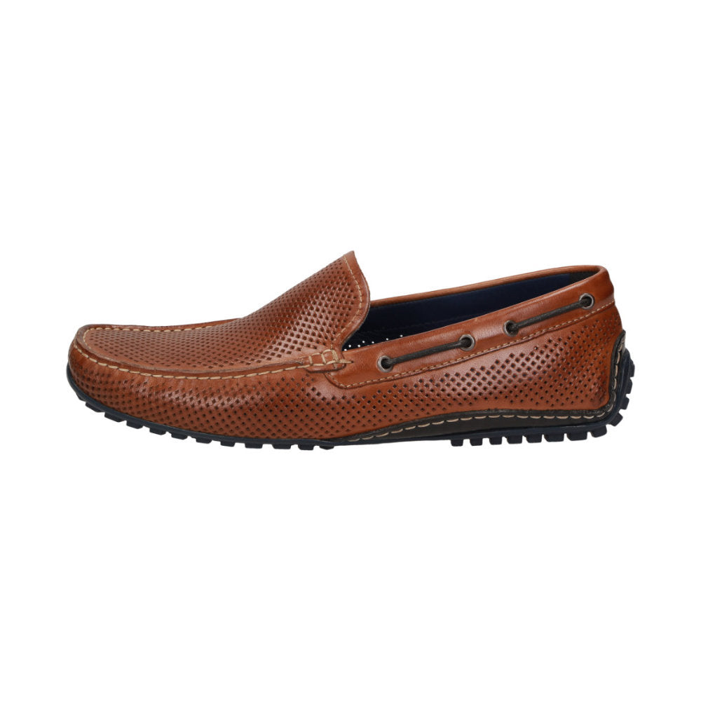 Sioux Carulio 706 Brown Mens G Fit Leather Driving Moccasins