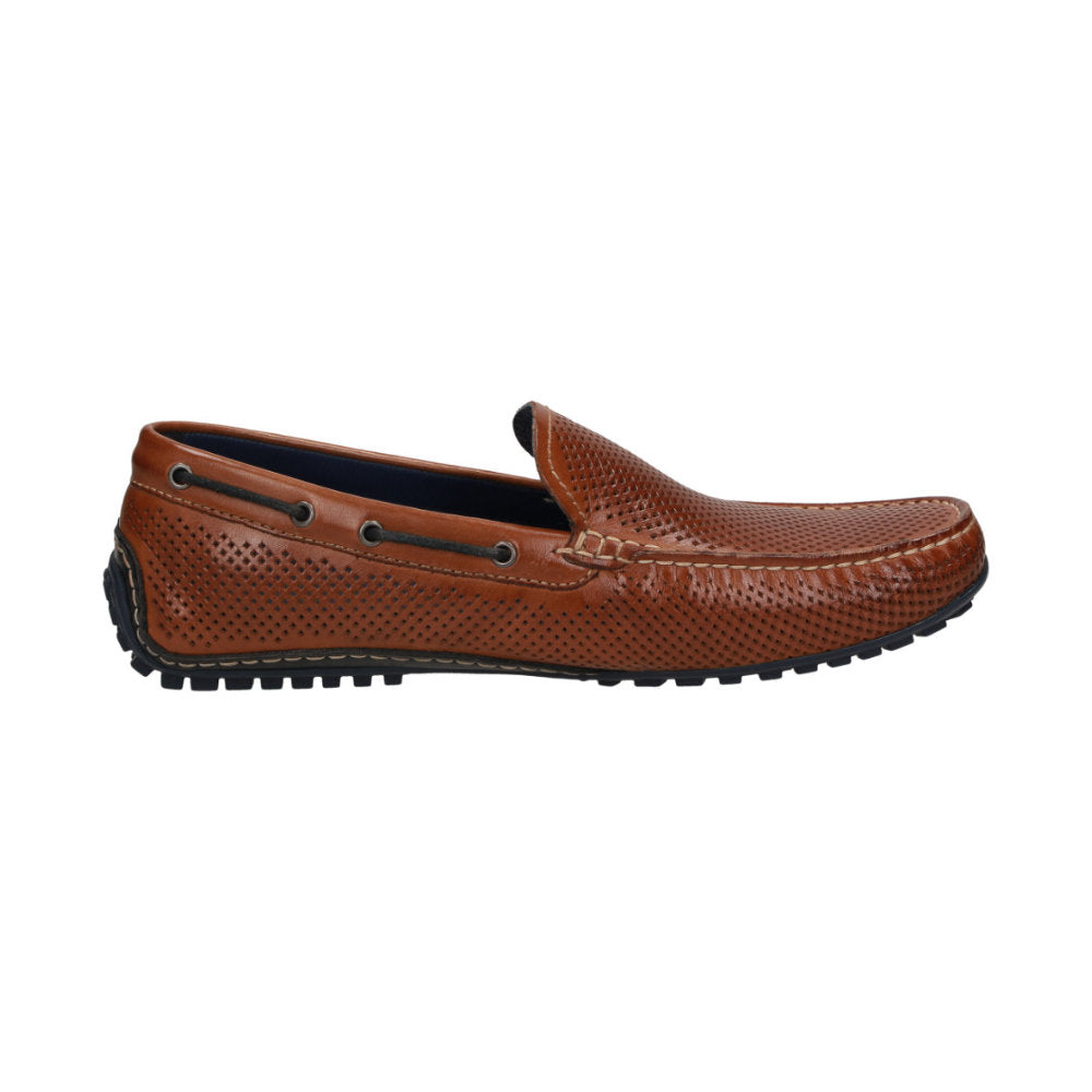 Sioux Carulio 706 Brown Mens G Fit Leather Driving Moccasins