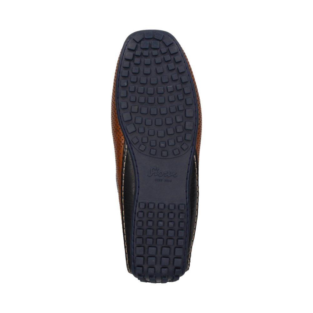 Sioux Carulio 706 Brown Mens G Fit Leather Driving Moccasins