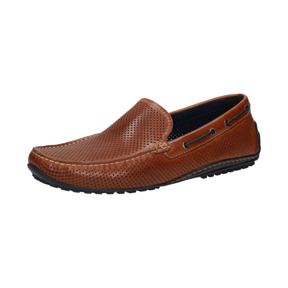 Sioux Carulio 706 Brown Mens G Fit Leather Driving Moccasins