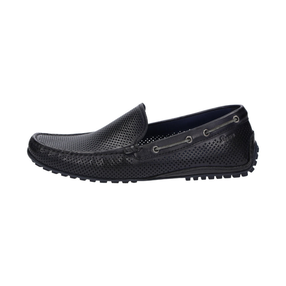 Sioux Carulio 706 Navy Mens G Fit Driving Moccasins