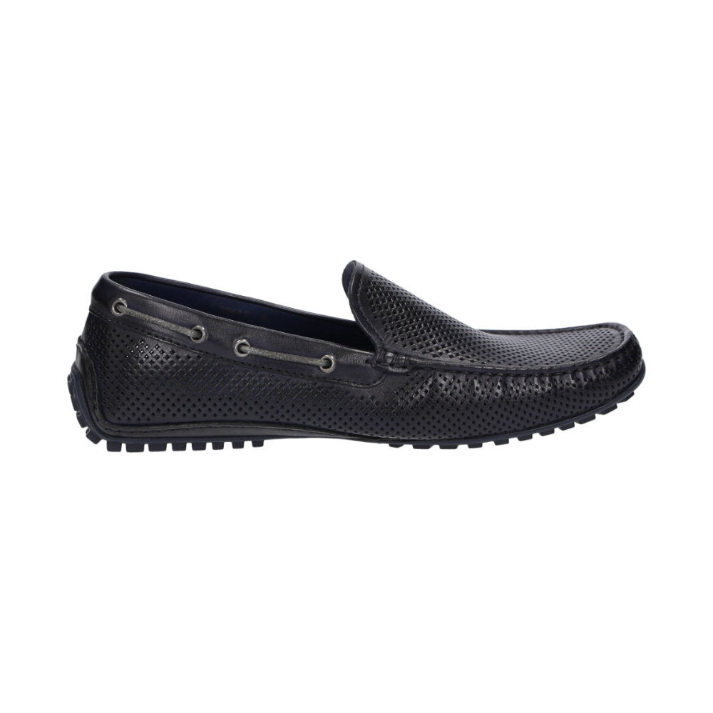 Sioux Carulio 706 Navy Mens G Fit Driving Moccasins
