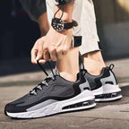Mens Breathable Mesh Round Toe Trainers