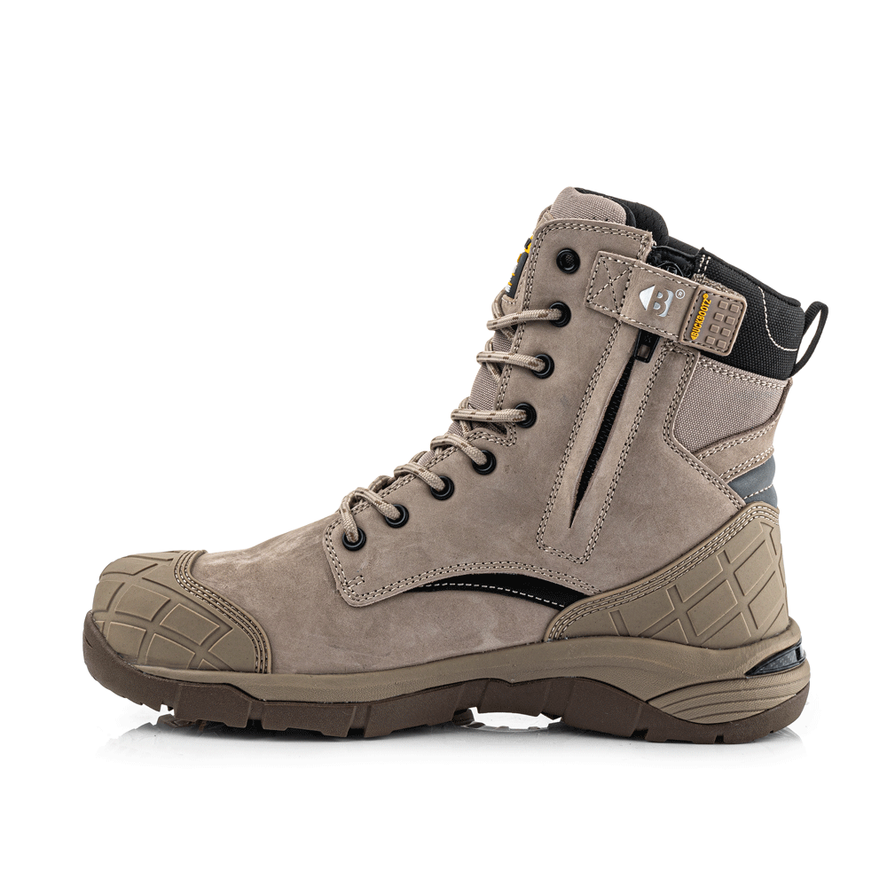 Buckler Blastz Water Resistant Composite Safety Boots Stone