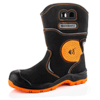 Buckler BVIZ5 S7 360 Degrees High Visibility Metal Free Waterproof Safety Rigger Boots Black / Orange