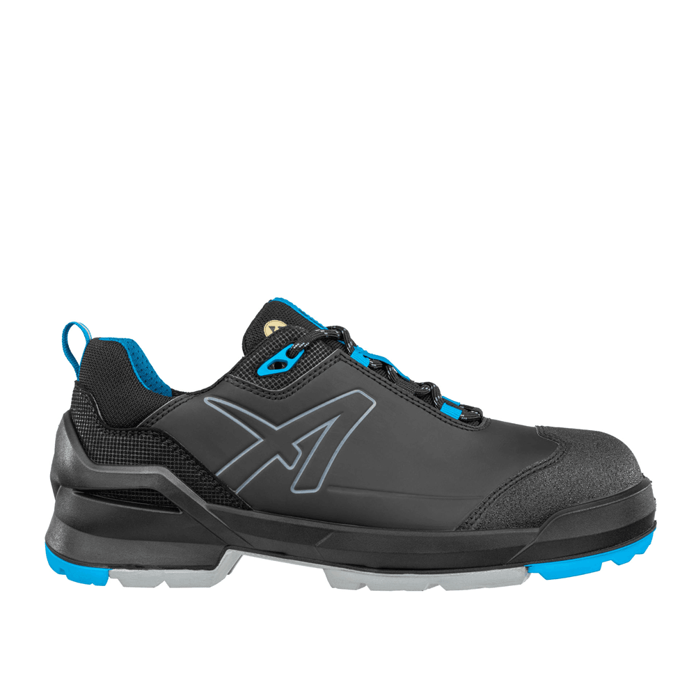 Albatros Taraval Low S3L ESD FO SR Fibreglass Safety Shoes Black/Blue