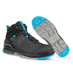 Albatros Taraval Mid Fibreglass Toe Safety Boots Black/Blue