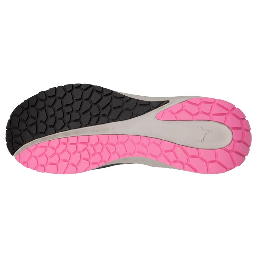 Puma Celerity Womens Low S1 HRO SRC Safety Work Safety Trainers Shoe Grey / Pink