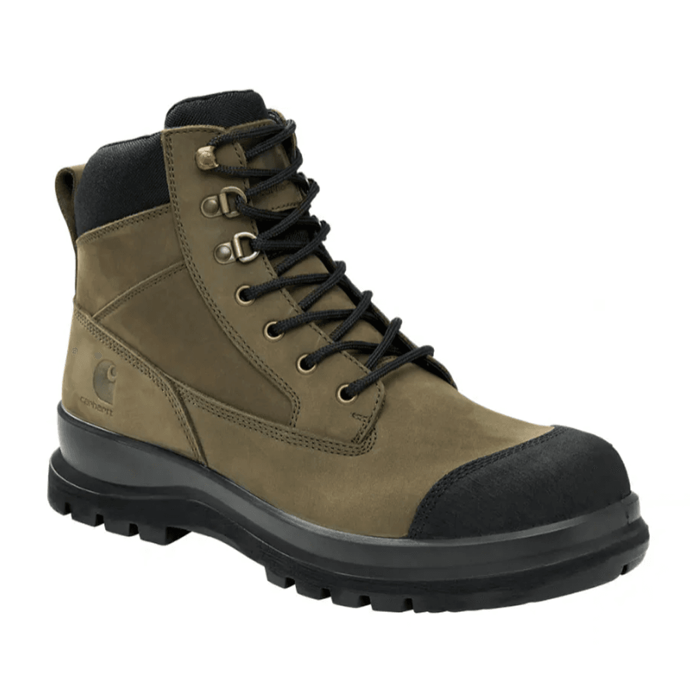Carhartt F702923 Detroit Rugged Flex VIBRAM Sole 6 Inch Zip Safety Boots