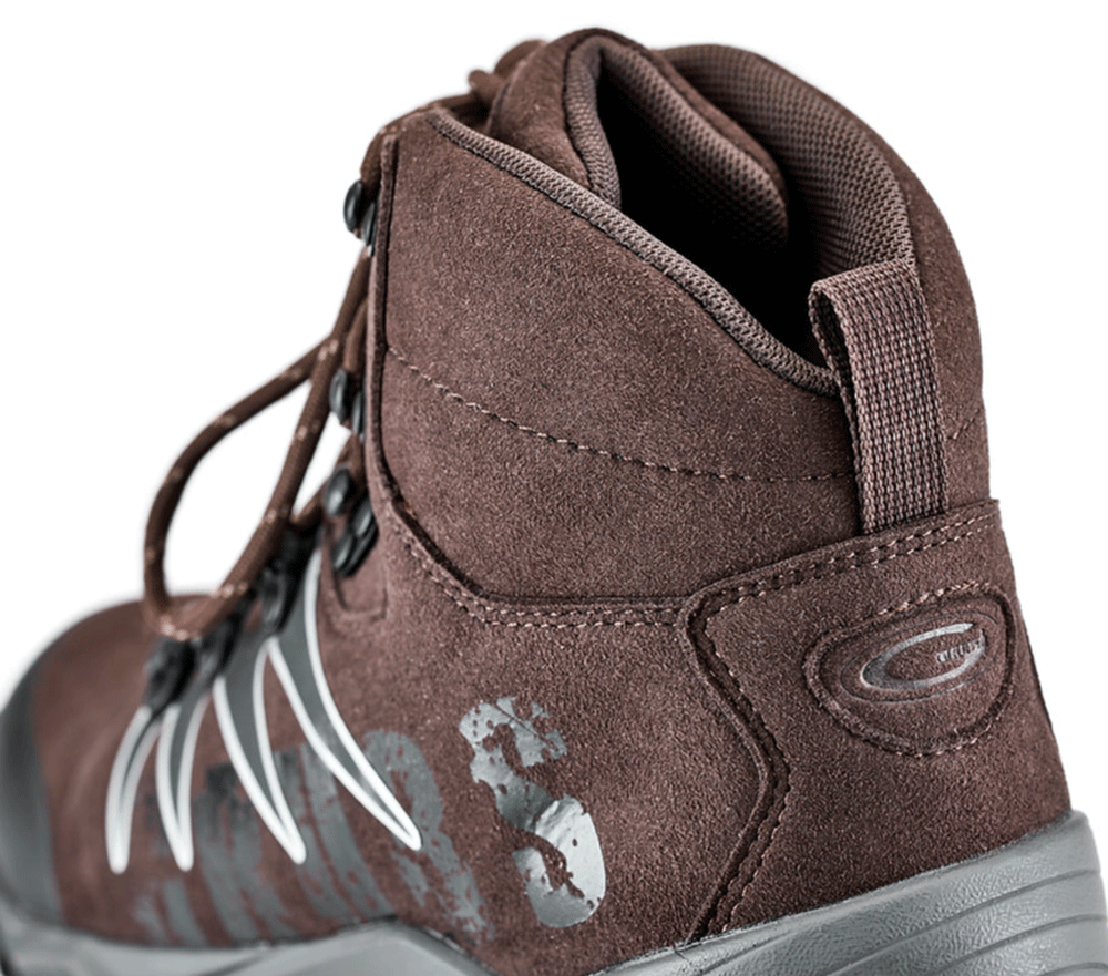 Grubs Quest Non Safety Waterproof Hiker Boots Mahogany