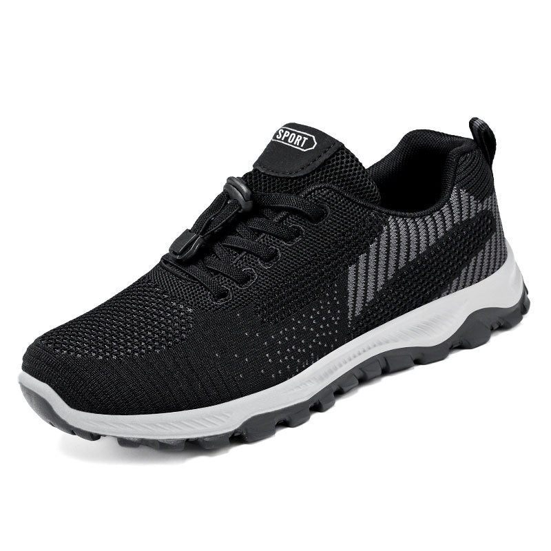 Unisex Breathable Mesh Round Toe Running Trainers