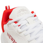Newbery 360 White Red Pimple Cricket Shoes