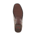 Sioux Cordera 40087 Silver Gold Womens Moccasins