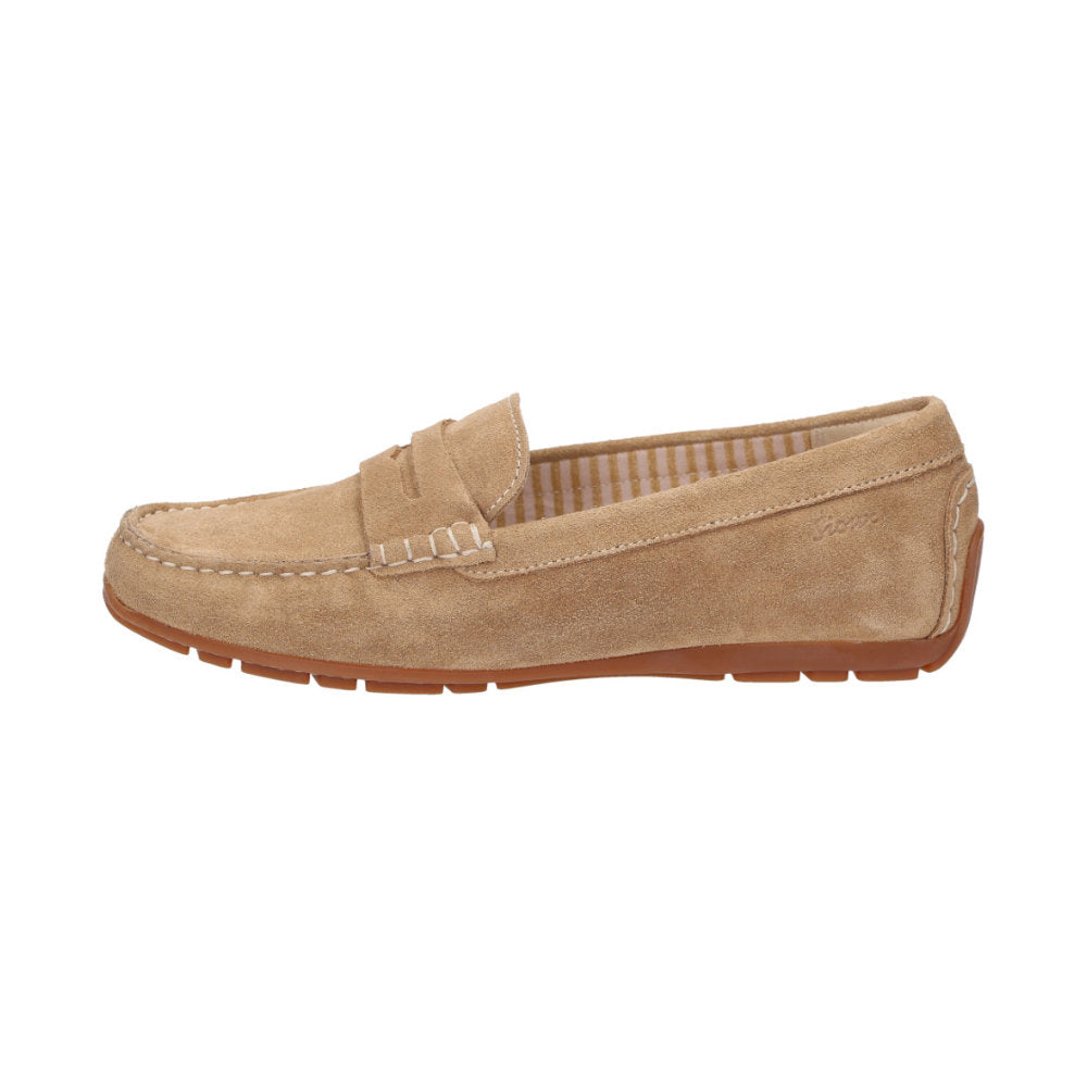 Sioux Carmona 700 Brown Womens G Fit Suede Moccasins