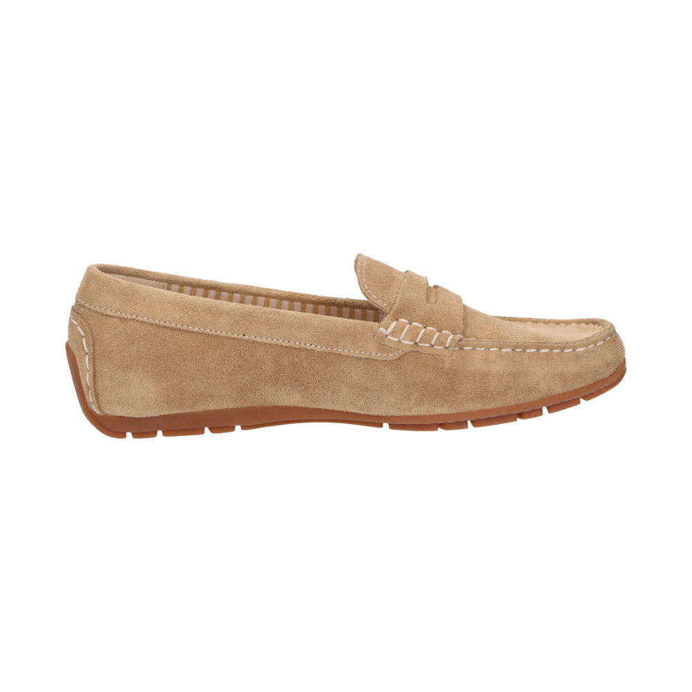 Sioux Carmona 700 Brown Womens G Fit Suede Moccasins