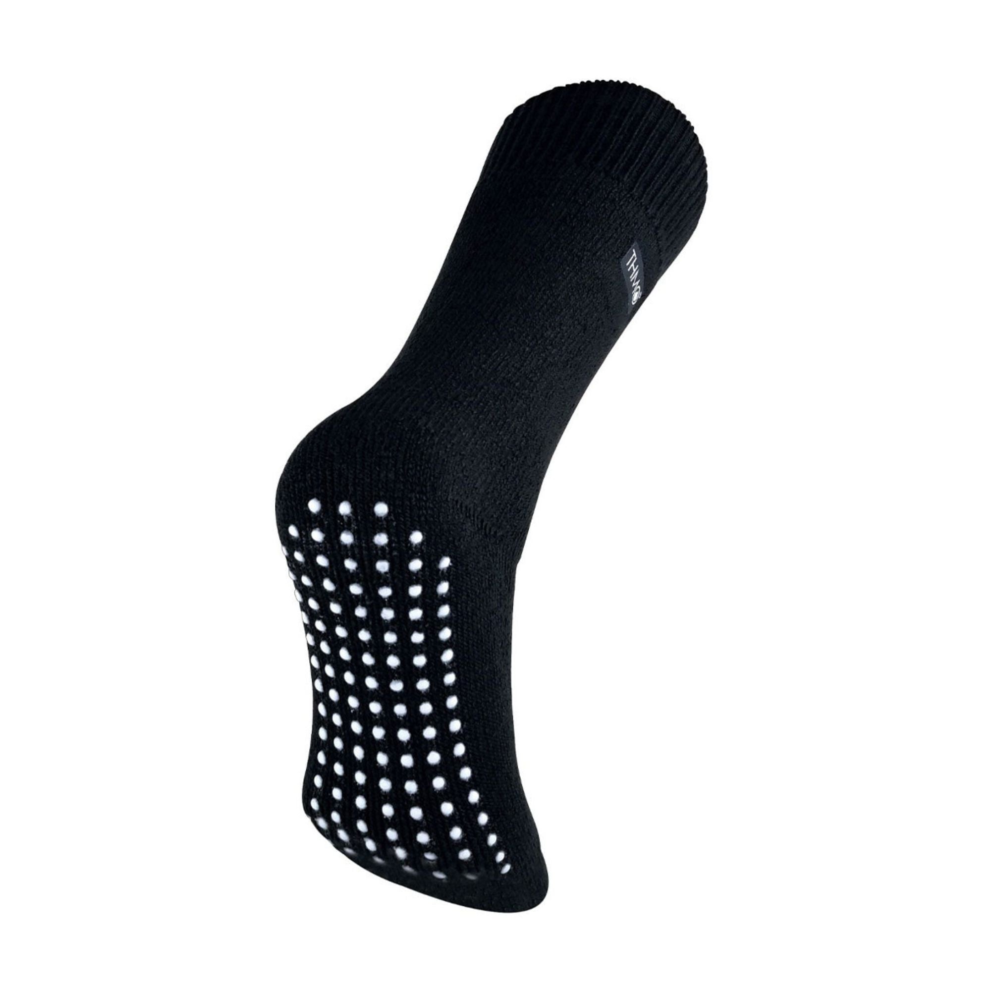 THMO Mens Thermal Indoor Slipper Socks with Grips Multipack Options