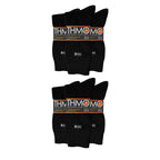 THMO Mens Thermal Indoor Slipper Socks with Grips Multipack Options