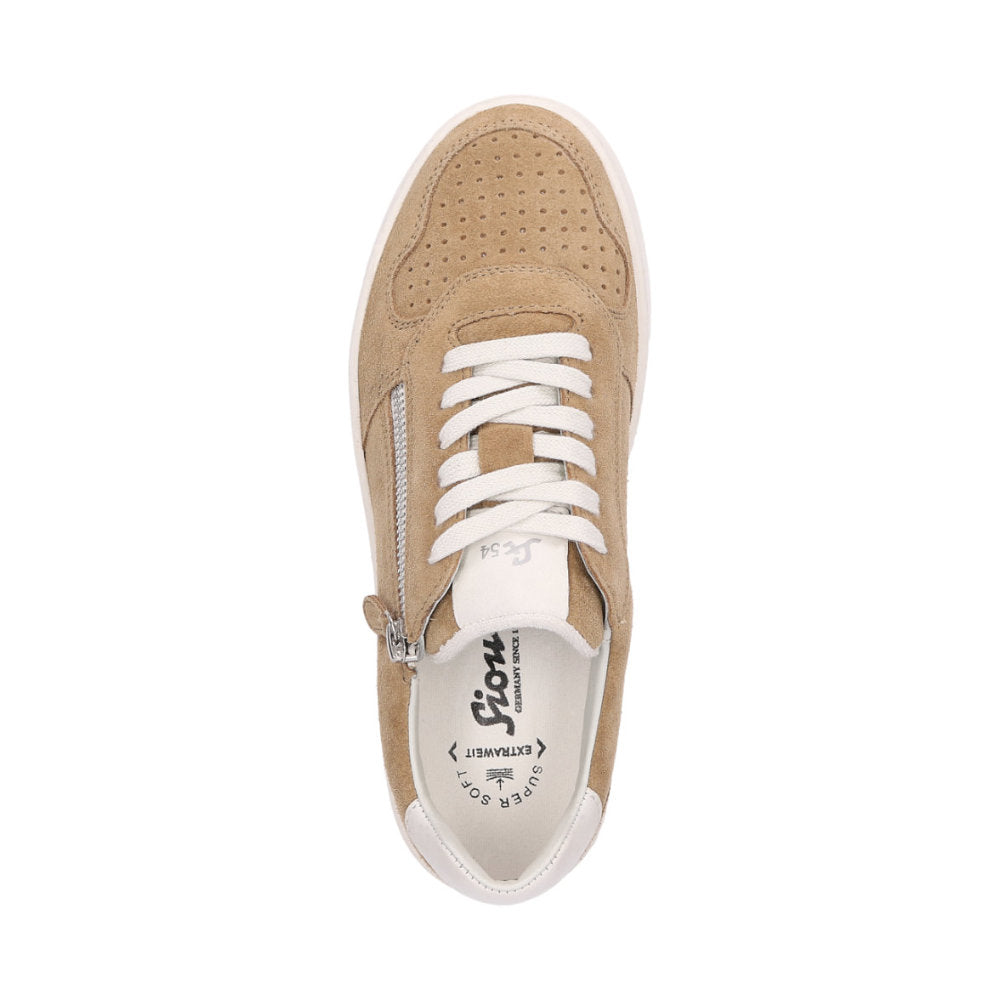 Sioux Tedroso Da 712 Brown Womens G Fit Leather Trainers