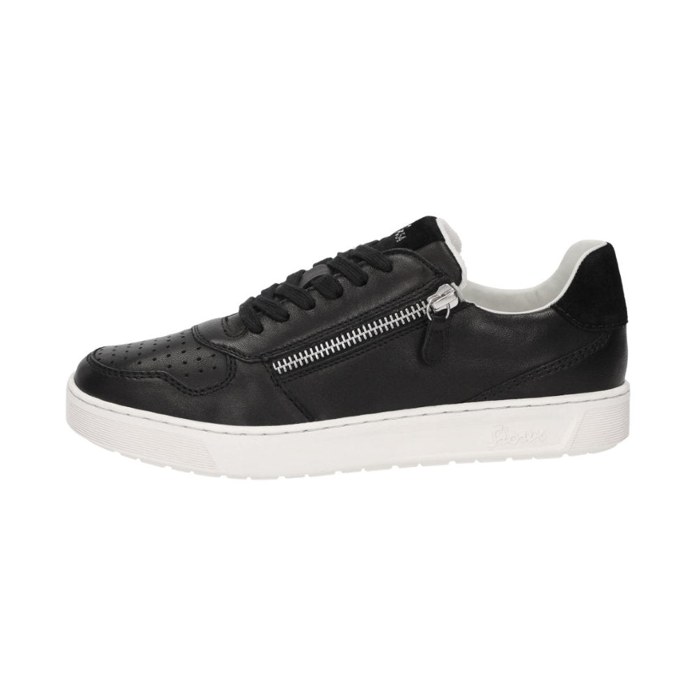 Sioux Tedroso Da 712 Black Womens G Fit Leather Trainers