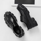 Mens EVA Height Increasing Platform Lace Up Lace Up Shoes