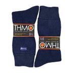 THMO Mens Thermal Indoor Slipper Socks with Grips Multipack Options