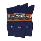 THMO Mens Thermal Indoor Slipper Socks with Grips Multipack Options