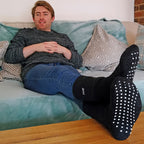 THMO Mens Thermal Indoor Slipper Socks with Grips Multipack Options