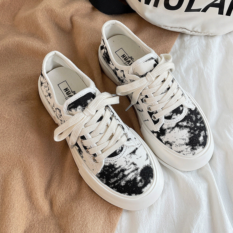 Unisex Canvas Thick Sole Trainers