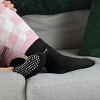 Sock Snob 3 Pack Womens Cosy Non Slip Thermal Slipper Socks with Grippers